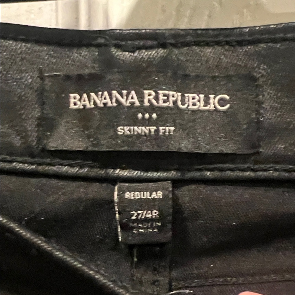 Banana Republic Black Skinny Fit Jeans - Picture 2 of 10